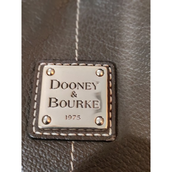 Vintage Brown Genuine, Leather Dooney and Bourke Handbag - Picture 5 of 7